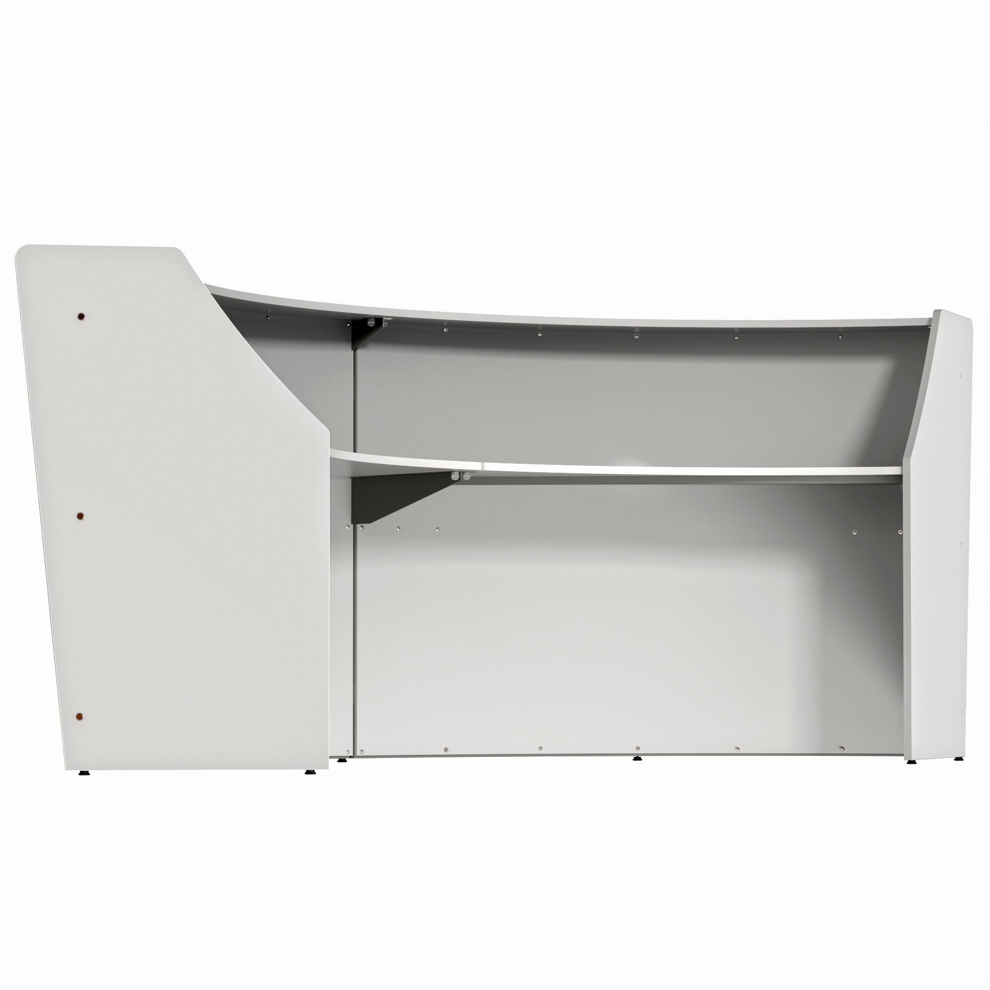 Linea Italia 2-Unit Curved Reception Desk