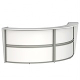 Linea Italia 2-Unit Curved Reception Desk