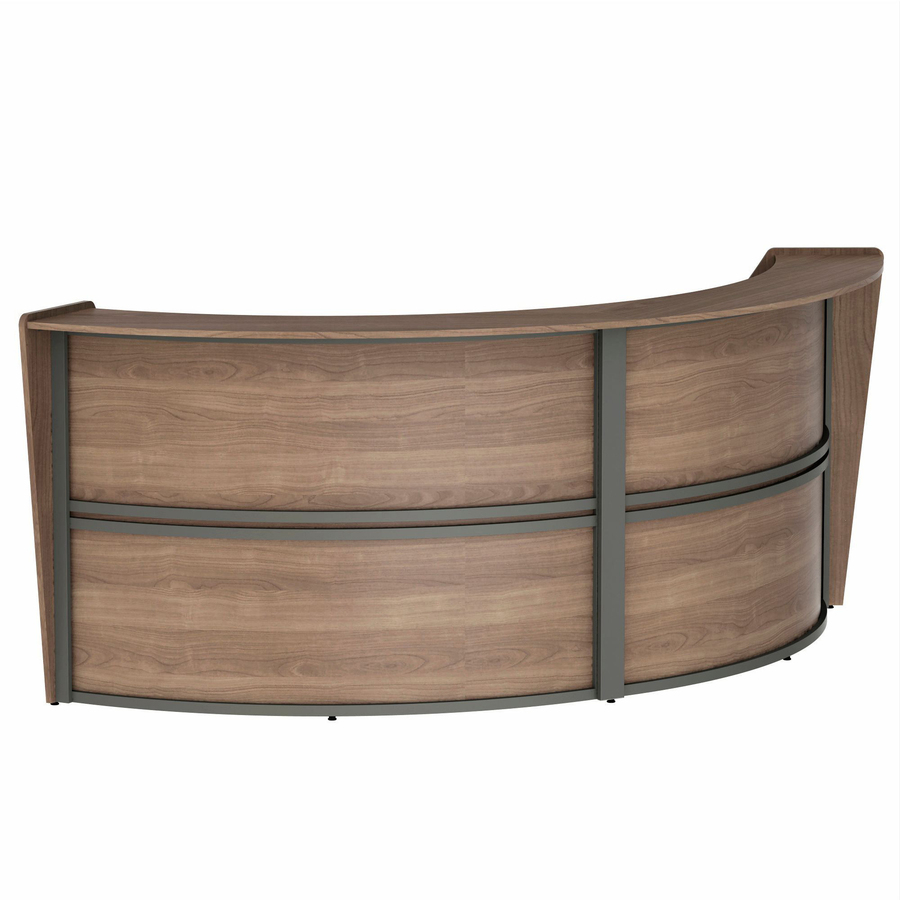 Linea Italia 2-Unit Curved Reception Desk