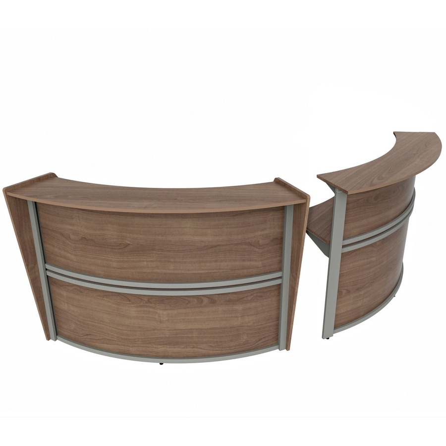 Linea Italia 2-Unit Curved Reception Desk