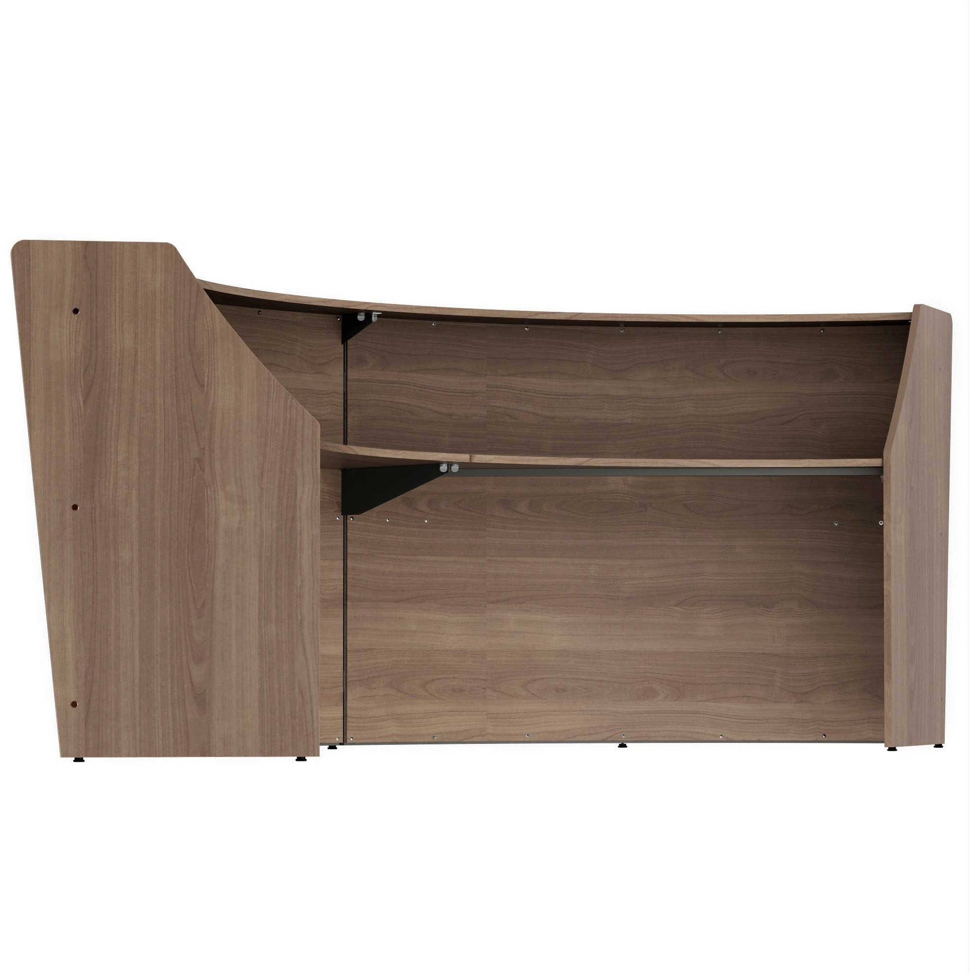 Linea Italia 2-Unit Curved Reception Desk