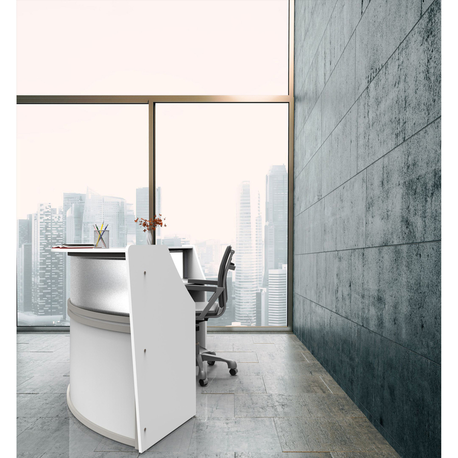 Linea Italia 2-Unit Curved Reception Desk