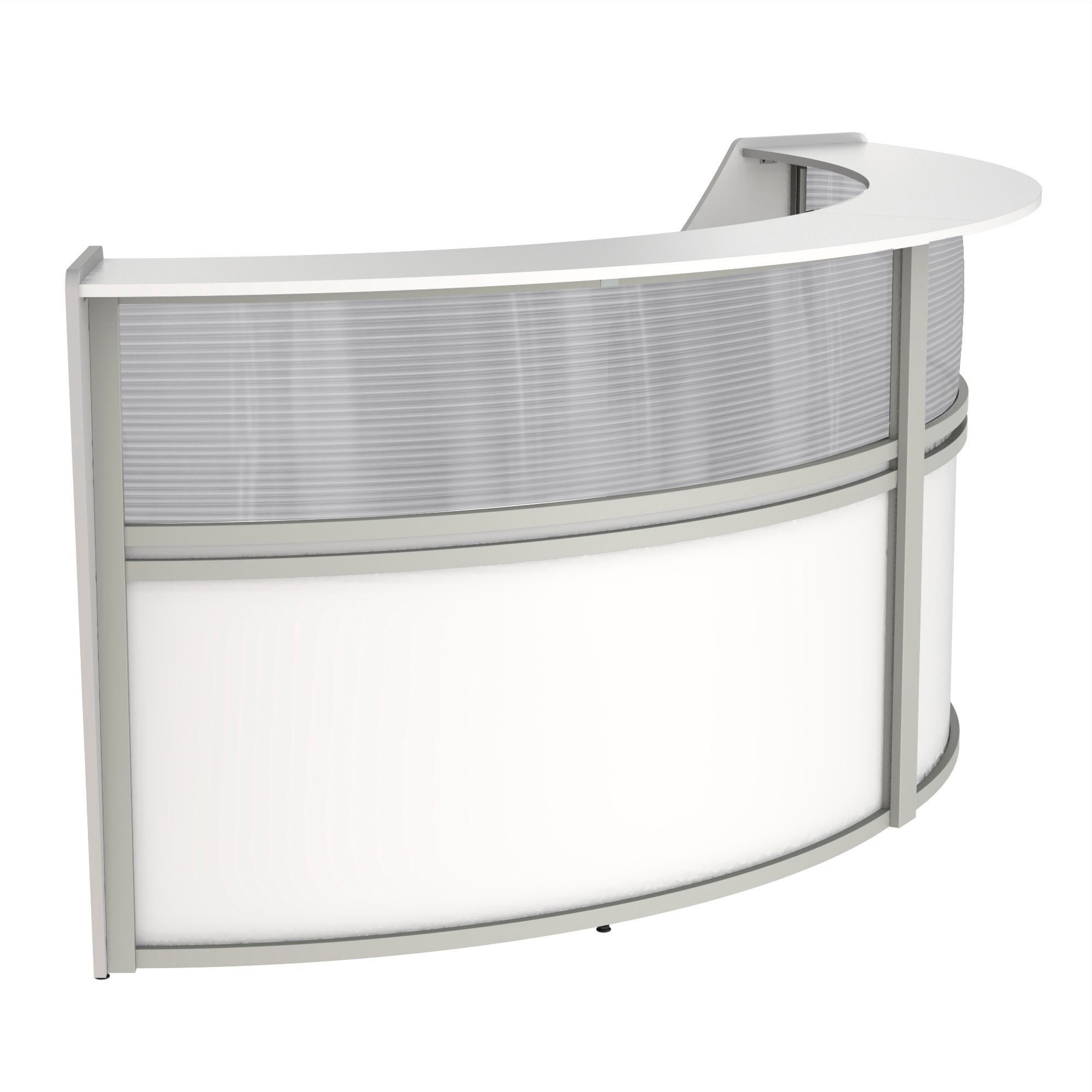 Linea Italia 2-Unit Curved Reception Desk