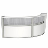 Linea Italia 2-Unit Curved Reception Desk