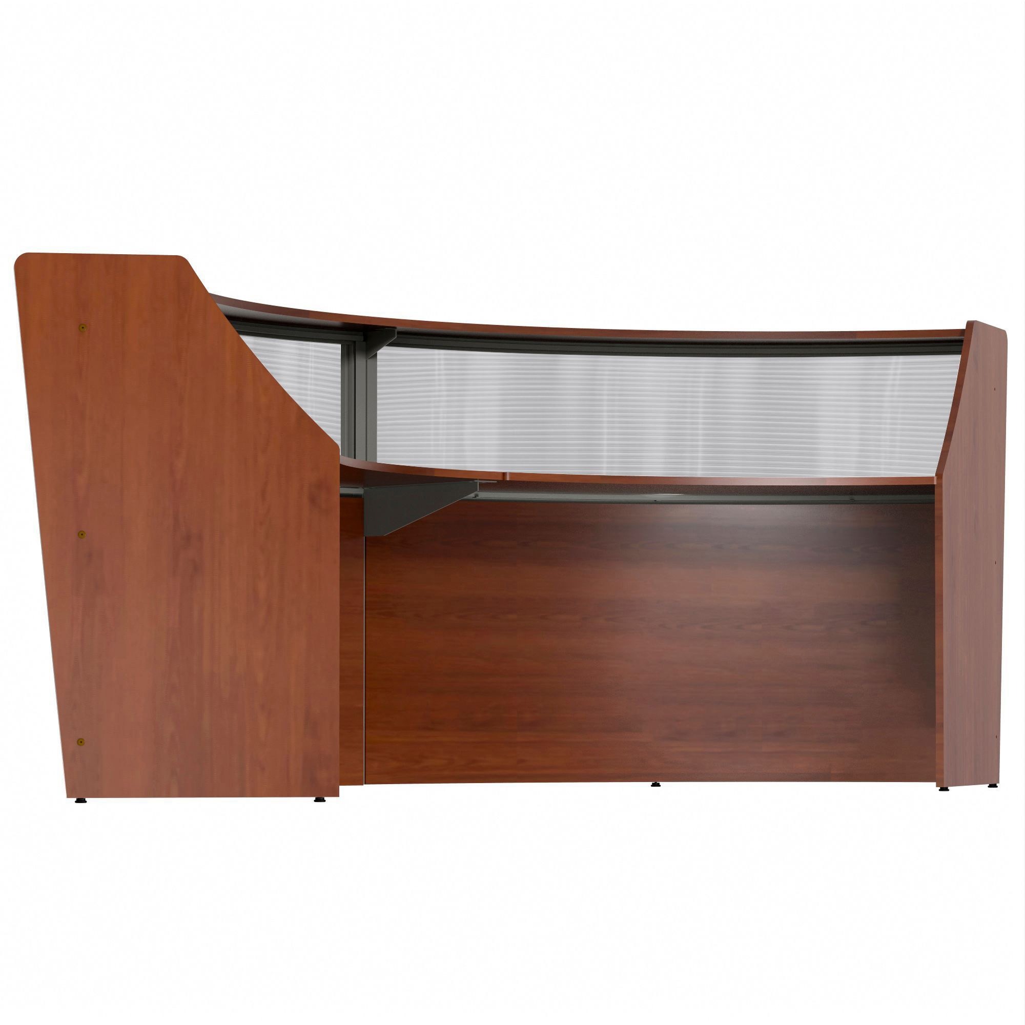 Linea Italia 2-Unit Curved Reception Desk