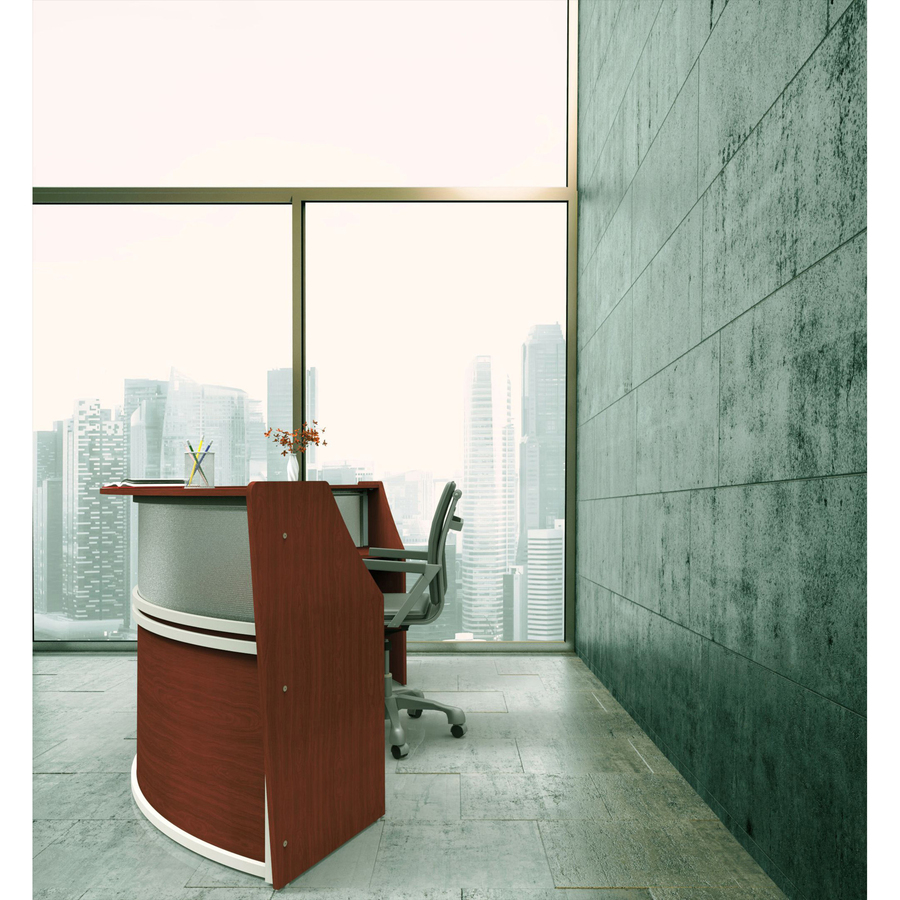 Linea Italia 2-Unit Curved Reception Desk