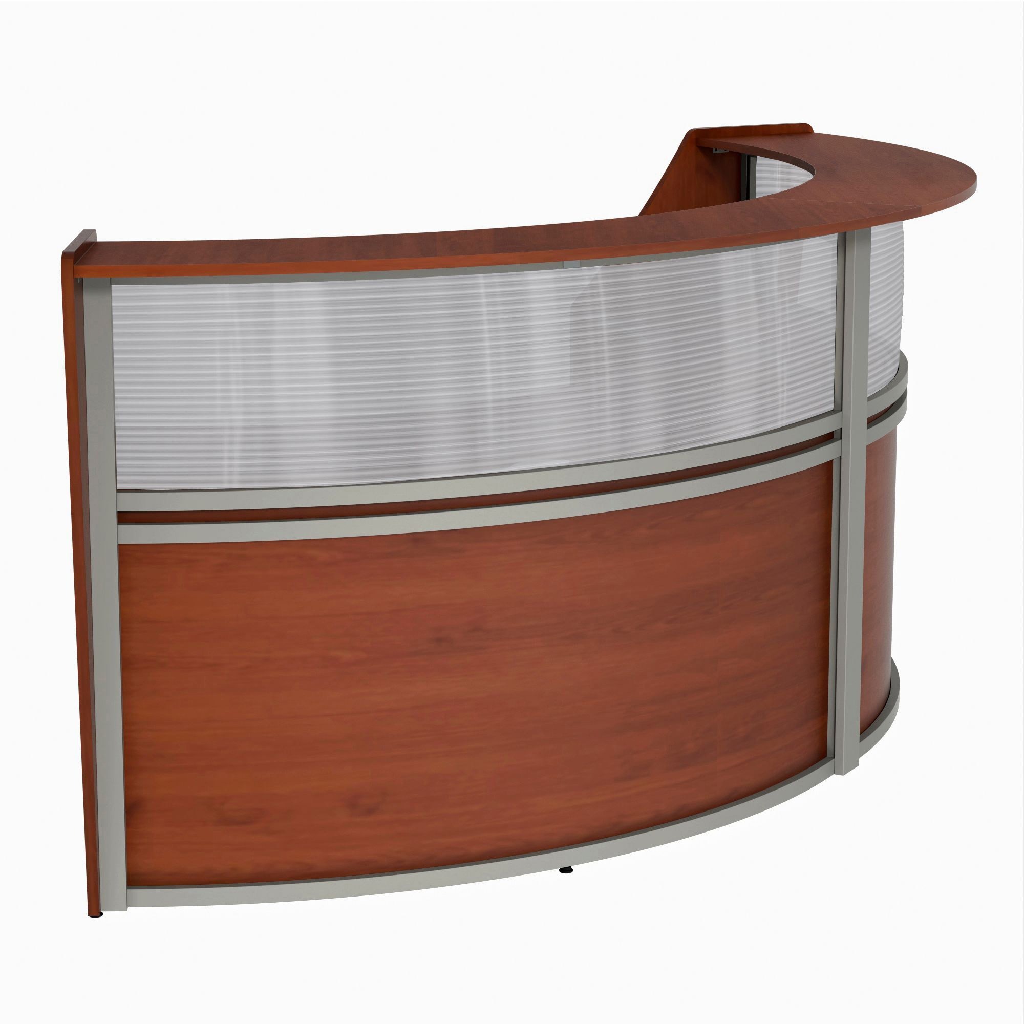 Linea Italia 2-Unit Curved Reception Desk