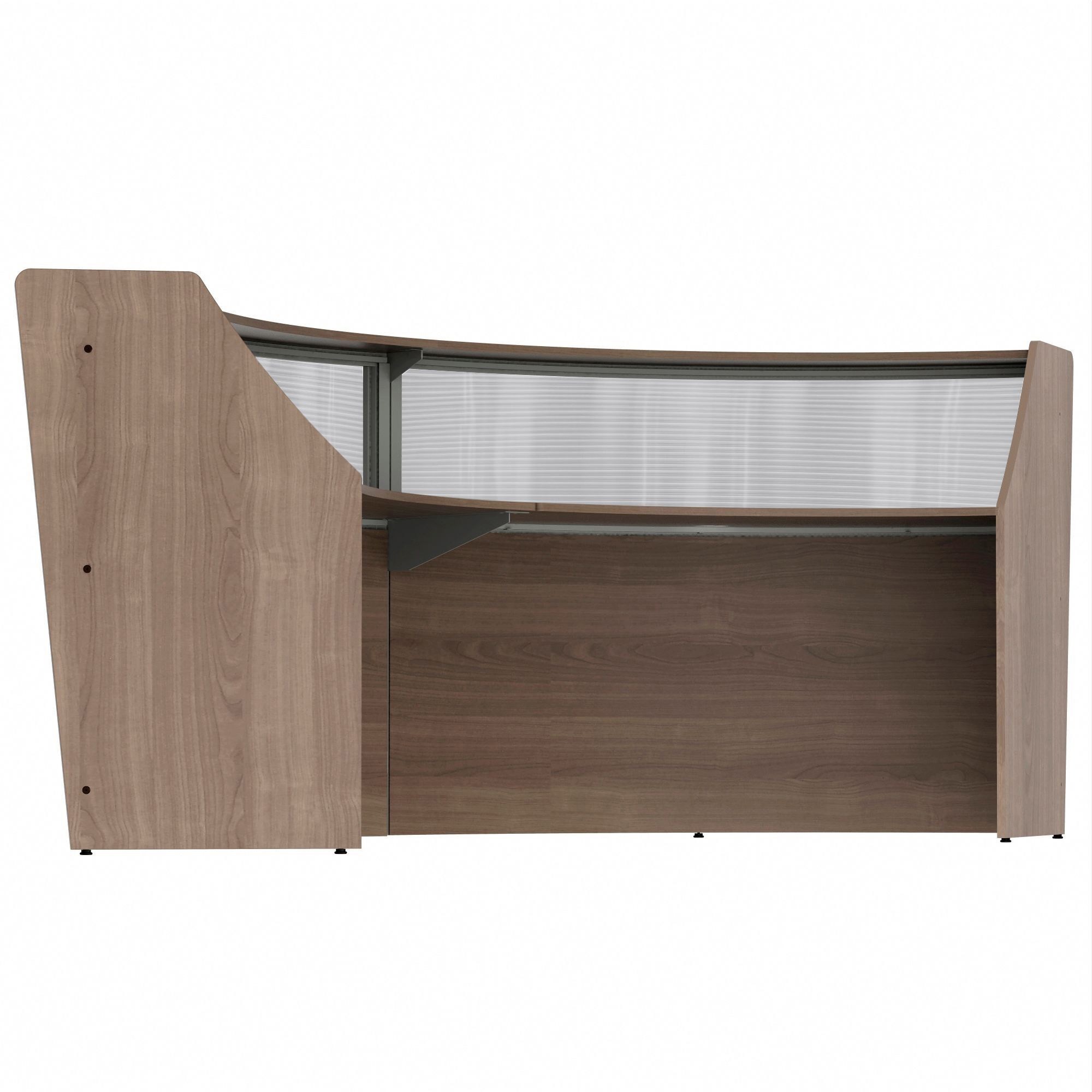 Linea Italia 2-Unit Curved Reception Desk