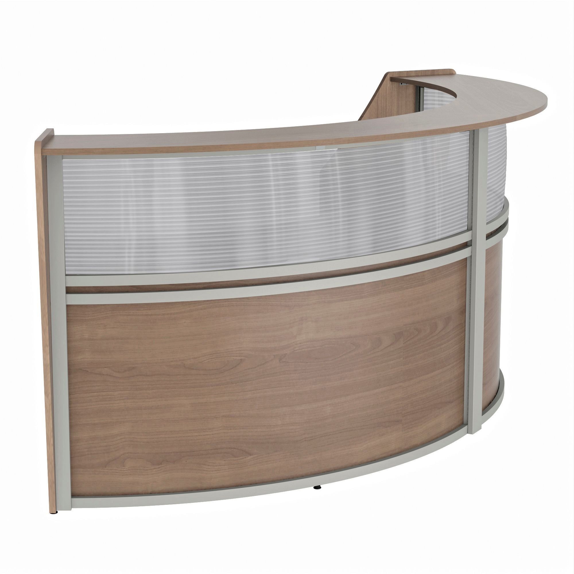 Linea Italia 2-Unit Curved Reception Desk