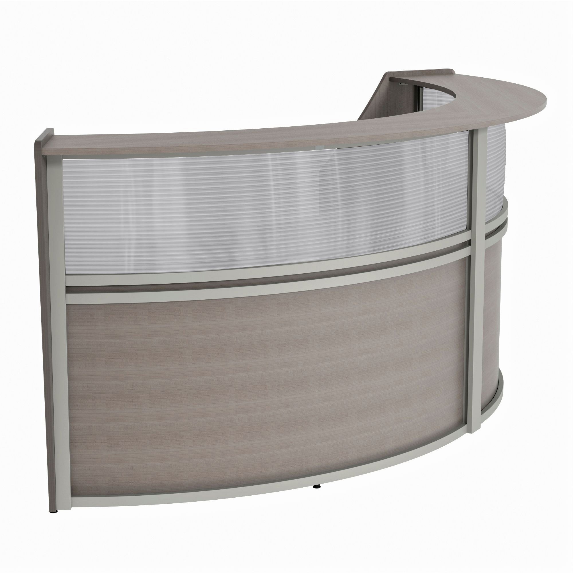 Linea Italia 2-Unit Curved Reception Desk