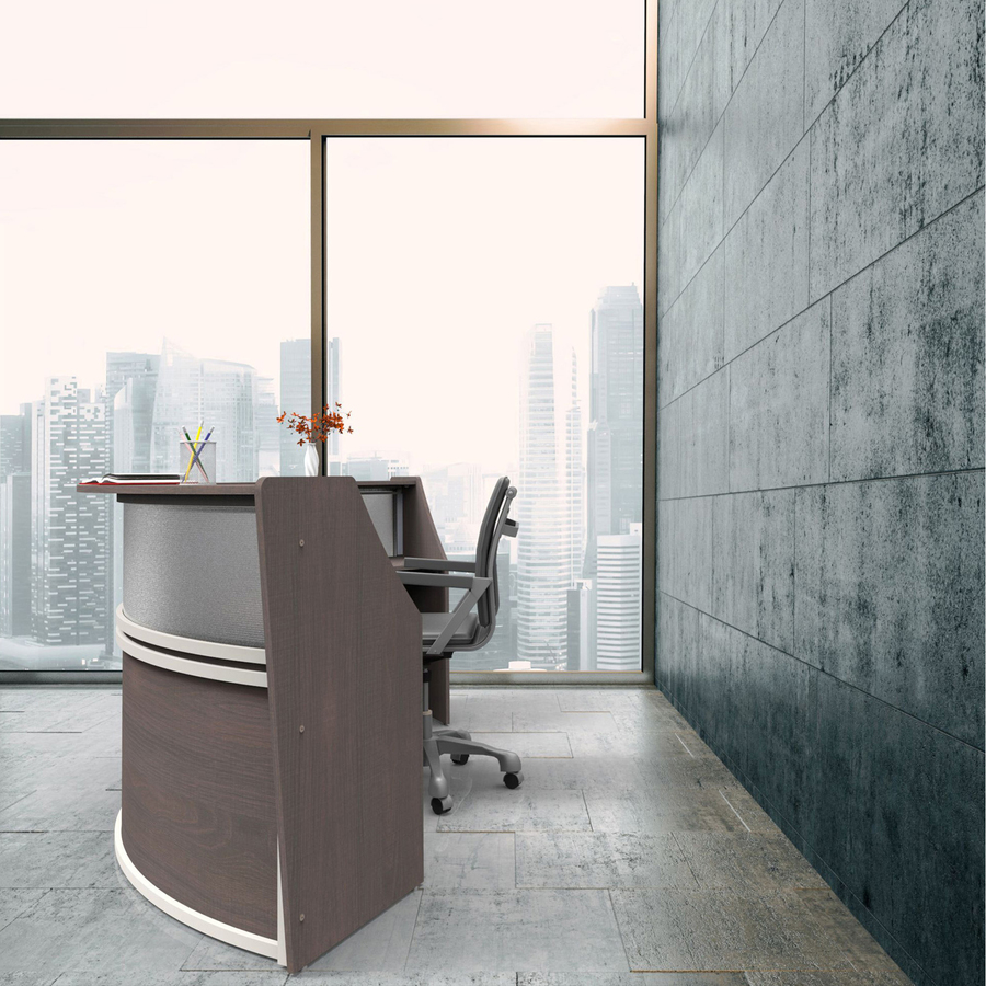 Linea Italia 2-Unit Curved Reception Desk
