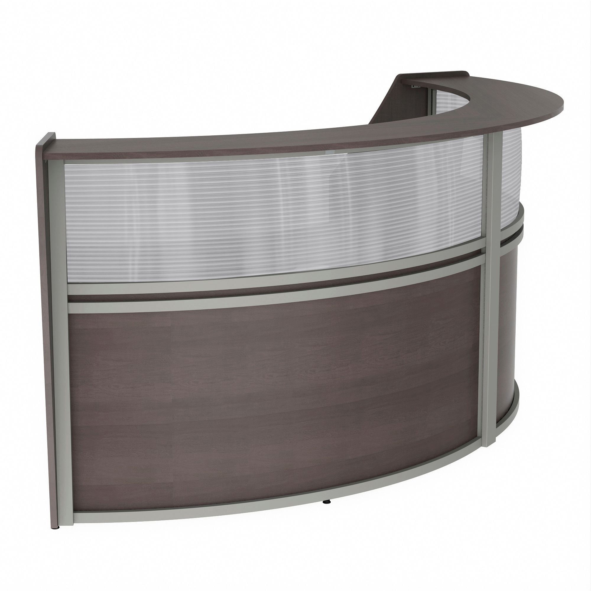 Linea Italia 2-Unit Curved Reception Desk