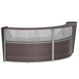 Linea Italia 2-Unit Curved Reception Desk