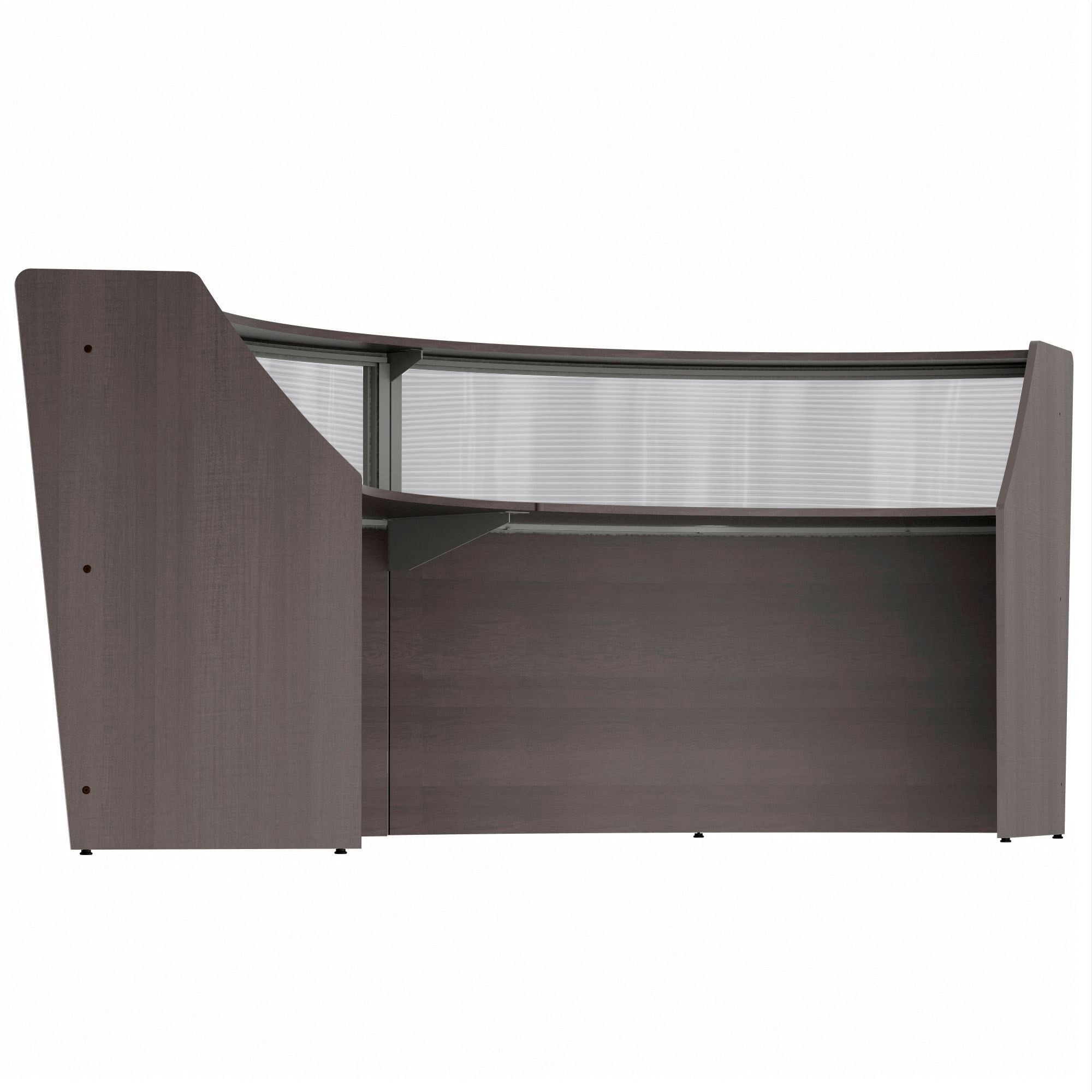Linea Italia 2-Unit Curved Reception Desk