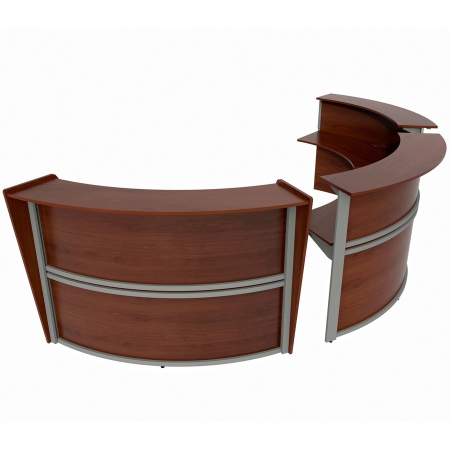 Linea Italia 3-Unit Curved Reception Desk