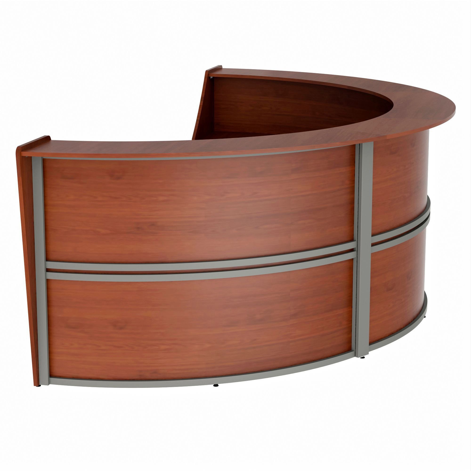 Linea Italia 3-Unit Curved Reception Desk