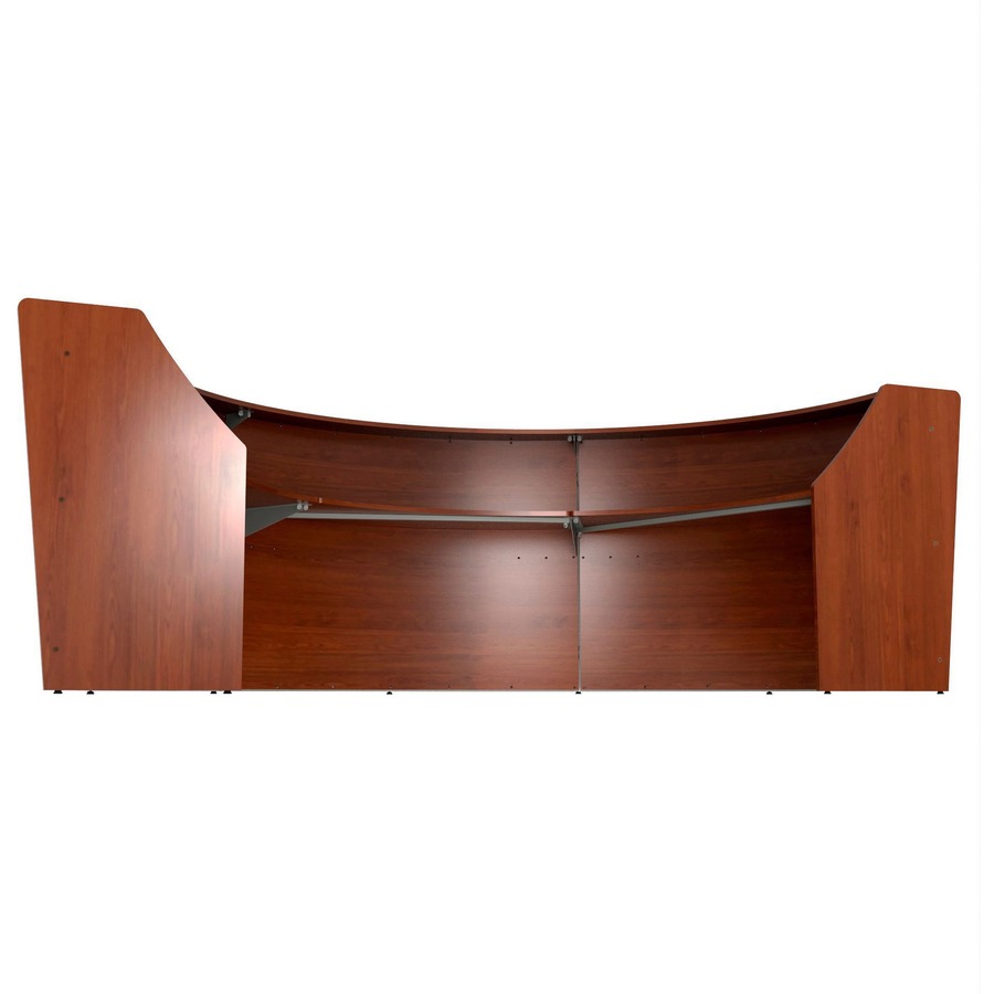 Linea Italia 3-Unit Curved Reception Desk