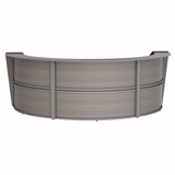 Linea Italia 3-Unit Curved Reception Desk