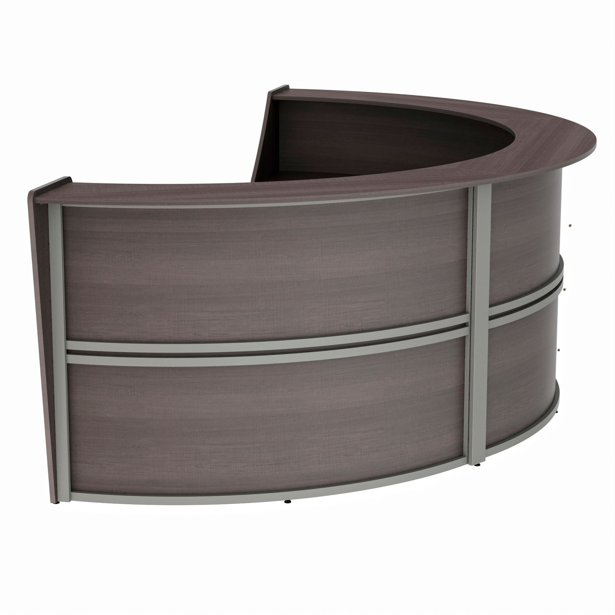 Linea Italia 3-Unit Curved Reception Desk