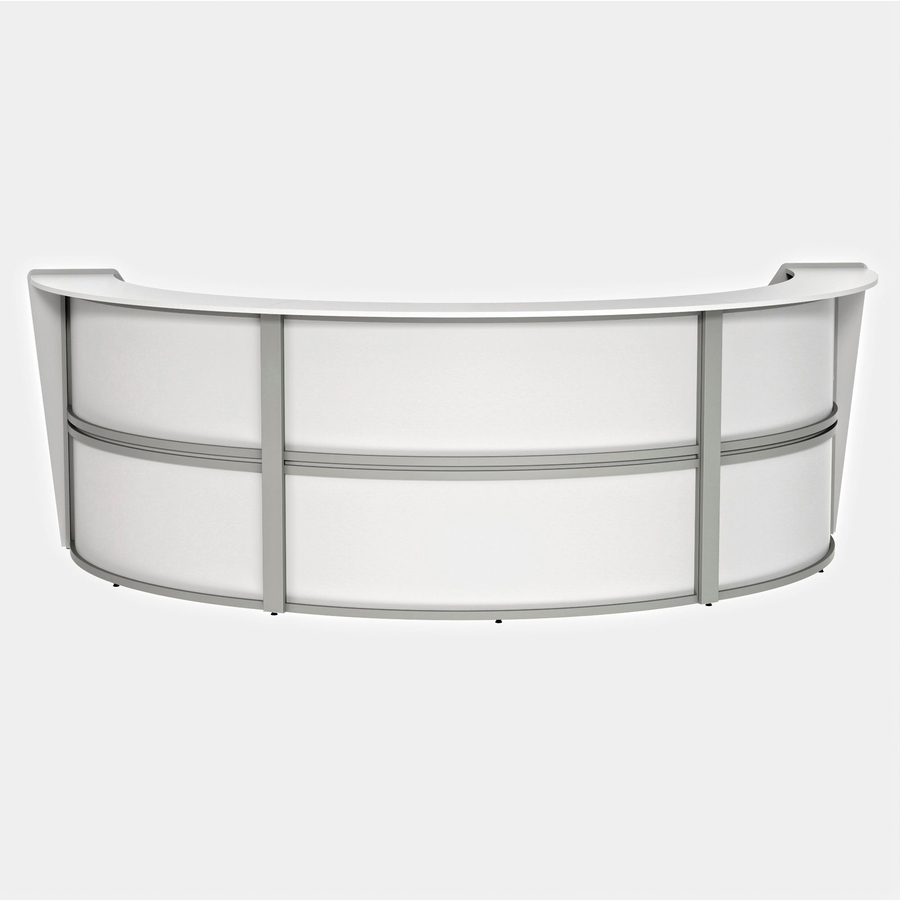 Linea Italia 3-Unit Curved Reception Desk