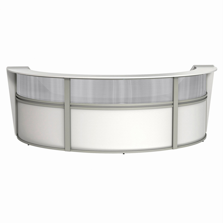Linea Italia 3-Unit Curved Reception Desk