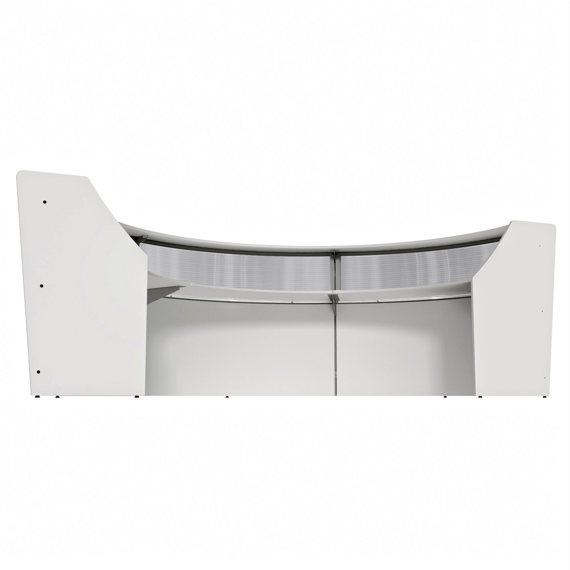 Linea Italia 3-Unit Curved Reception Desk