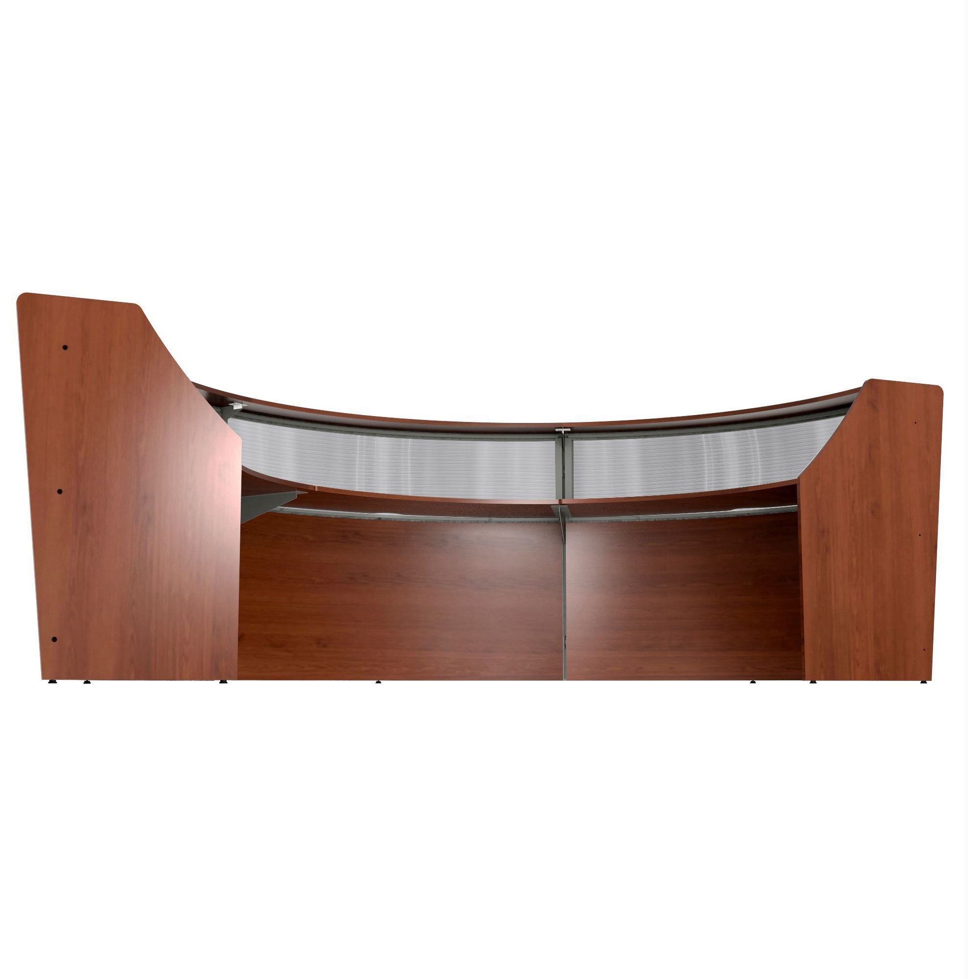 Linea Italia 3-Unit Curved Reception Desk
