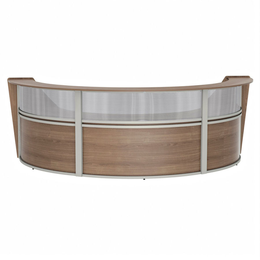 Linea Italia 3-Unit Curved Reception Desk