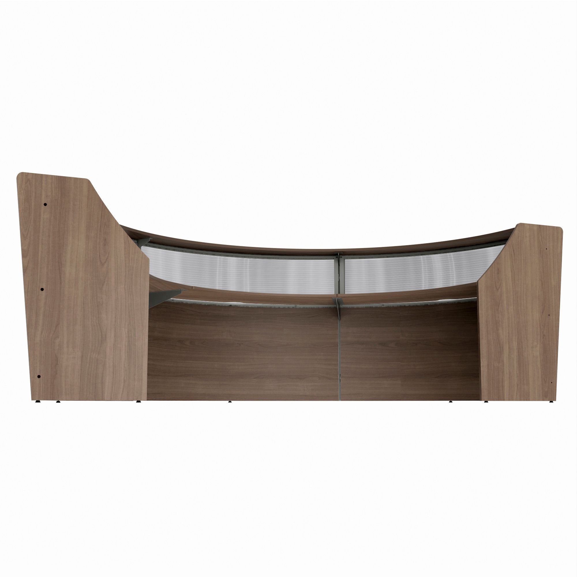 Linea Italia 3-Unit Curved Reception Desk