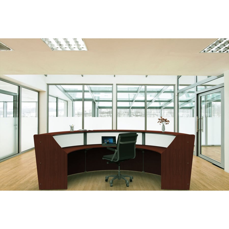 Linea Italia 3-Unit Curved Reception Desk