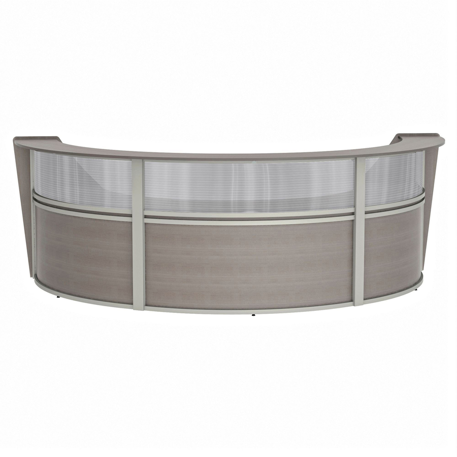 Linea Italia 3-Unit Curved Reception Desk
