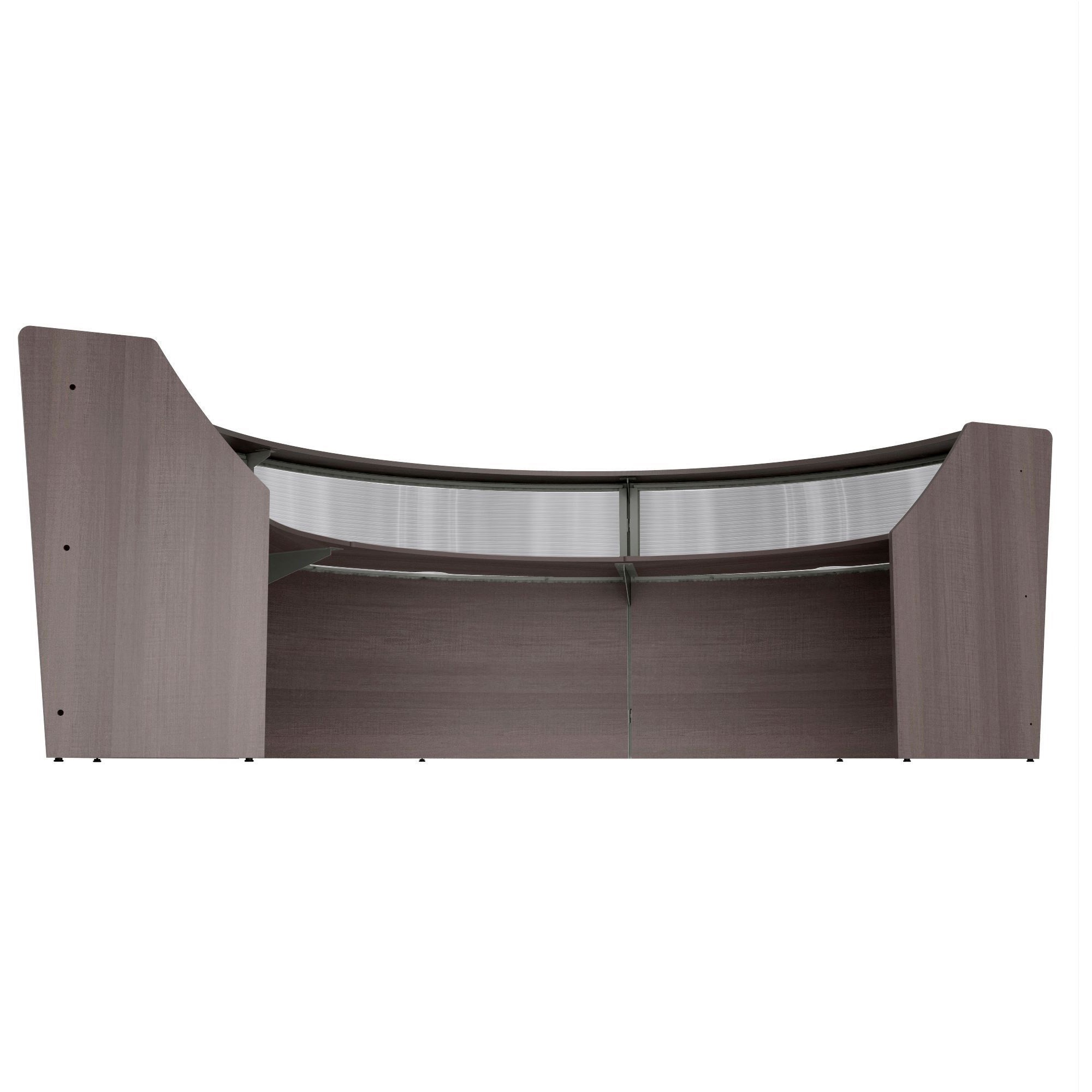 Linea Italia 3-Unit Curved Reception Desk