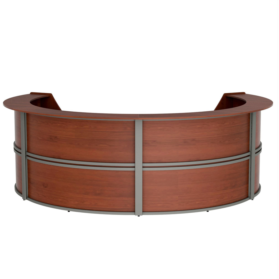 Linea Italia 4-Unit Curved Reception Desk