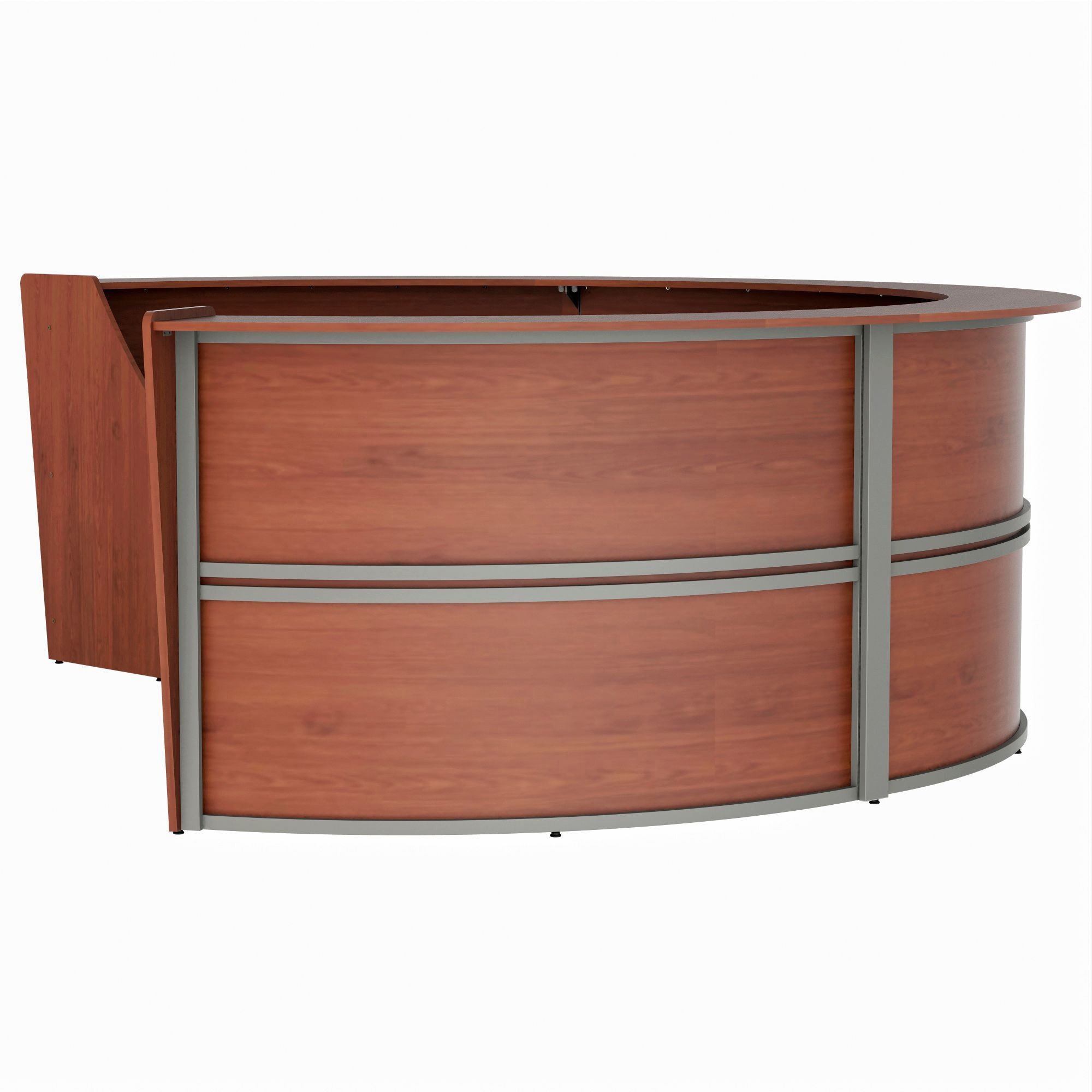Linea Italia 4-Unit Curved Reception Desk