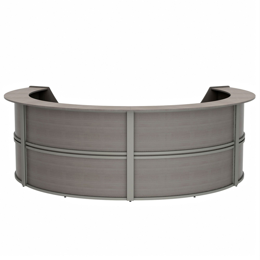 Linea Italia 4-Unit Curved Reception Desk