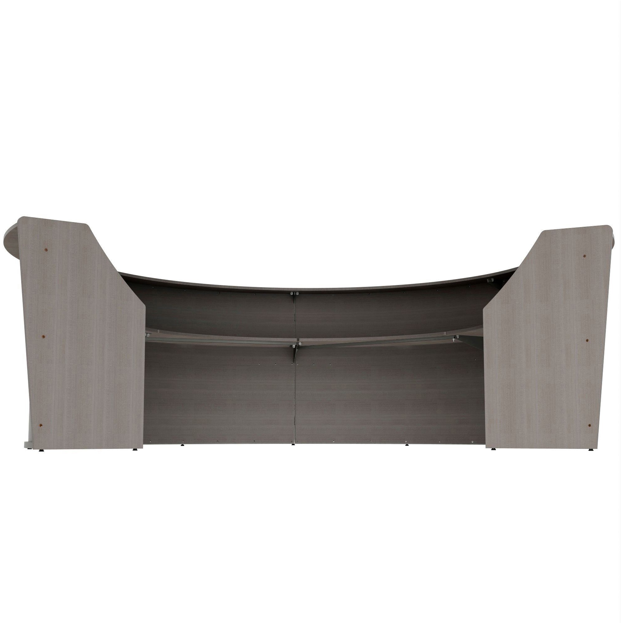 Linea Italia 4-Unit Curved Reception Desk