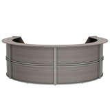 Linea Italia 4-Unit Curved Reception Desk