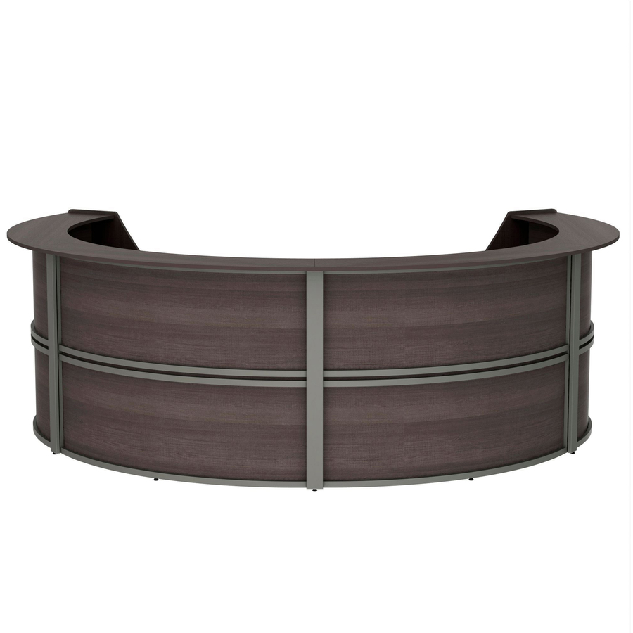 Linea Italia 4-Unit Curved Reception Desk