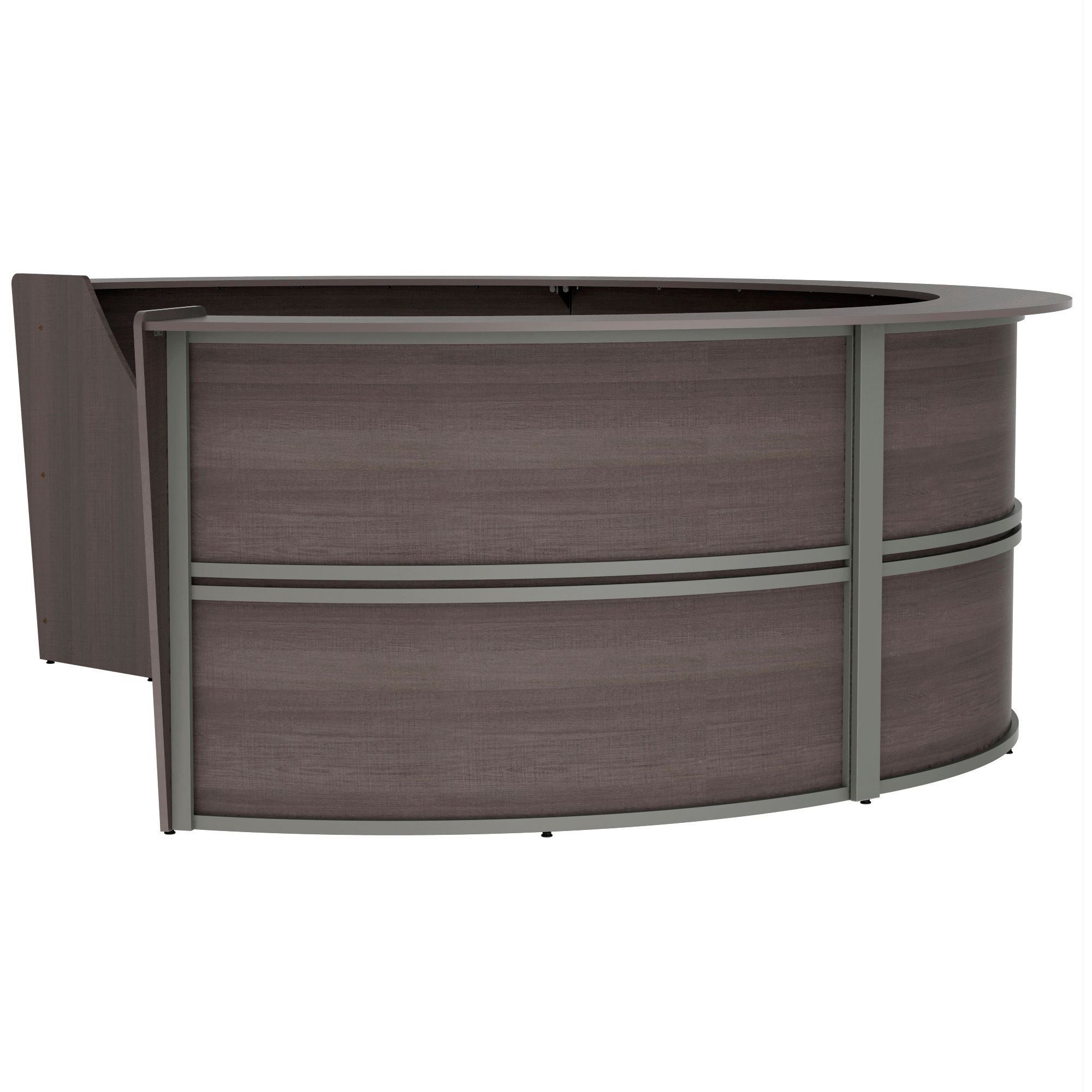 Linea Italia 4-Unit Curved Reception Desk
