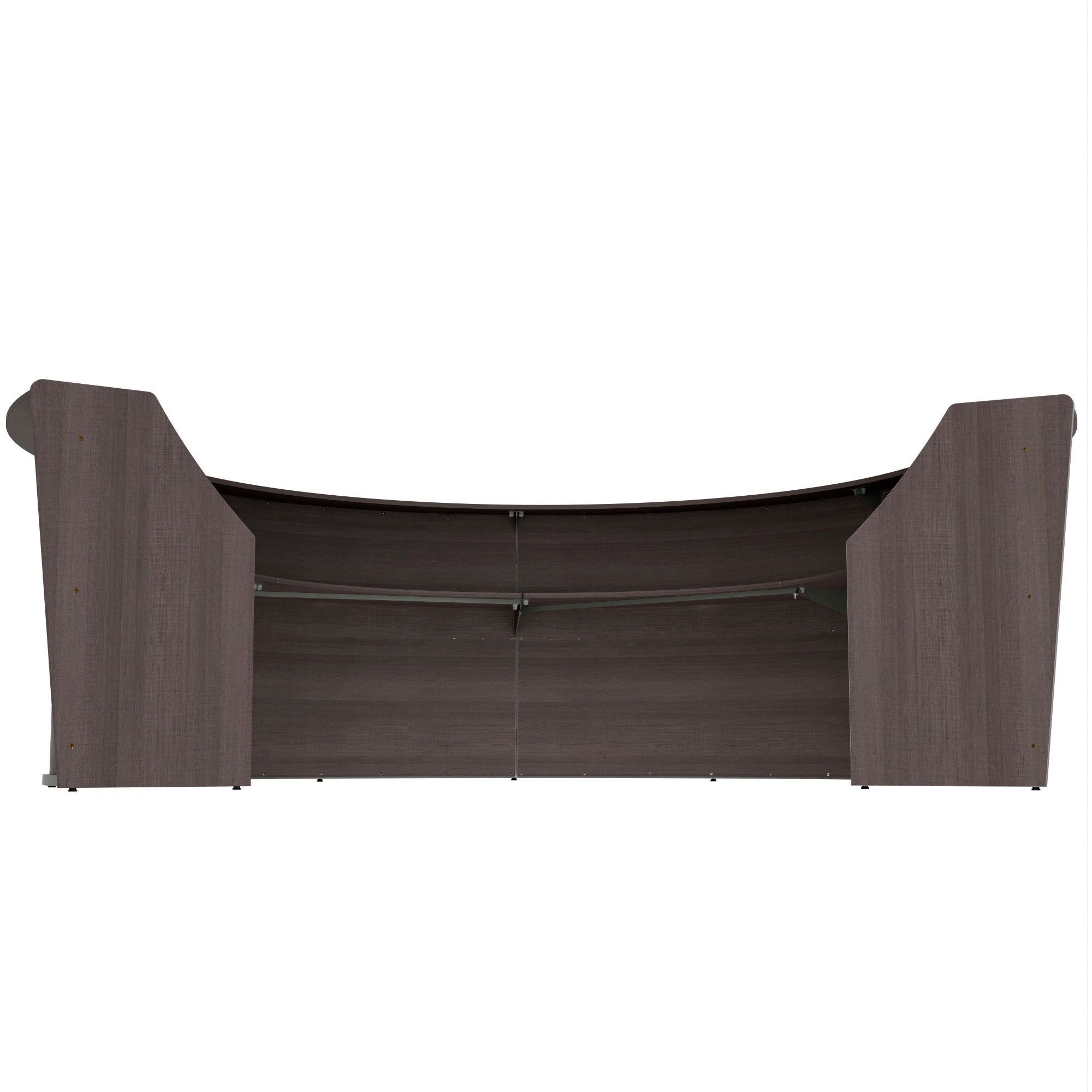 Linea Italia 4-Unit Curved Reception Desk