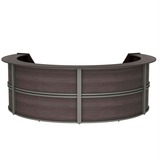 Linea Italia 4-Unit Curved Reception Desk