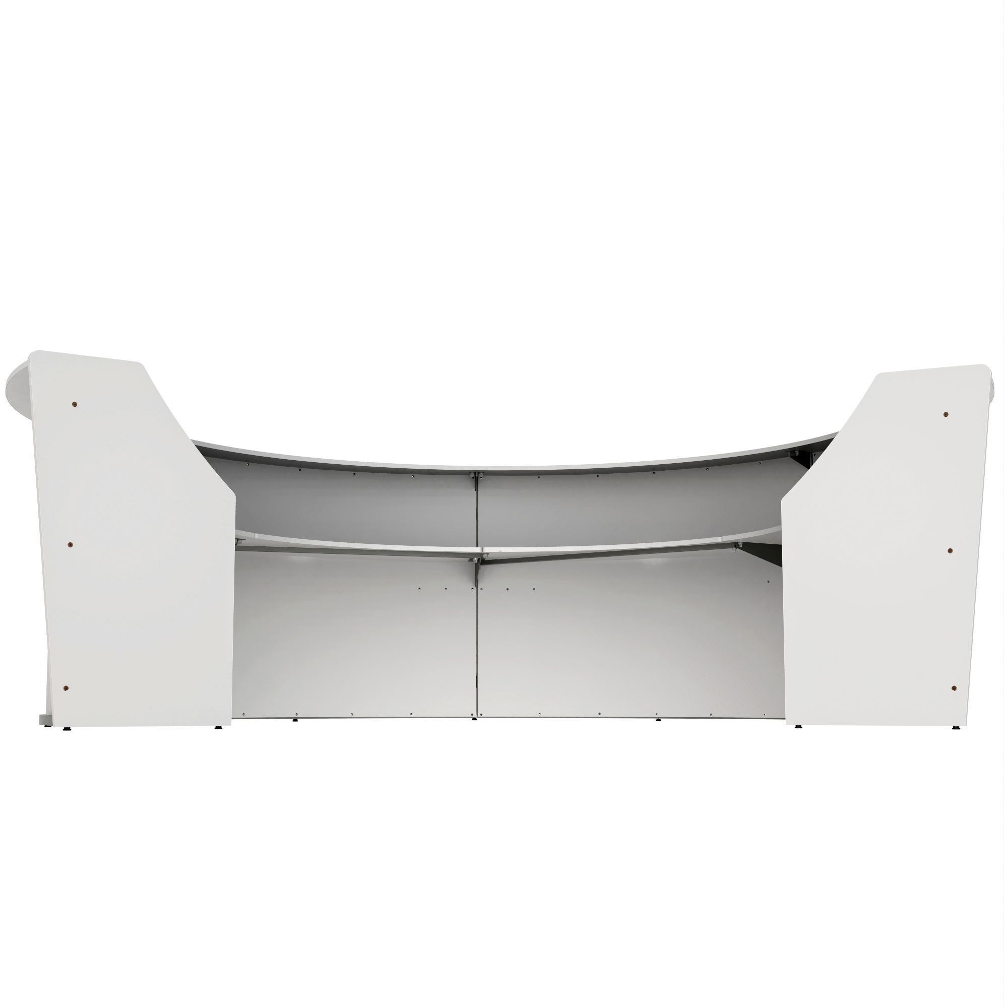 Linea Italia 4-Unit Curved Reception Desk
