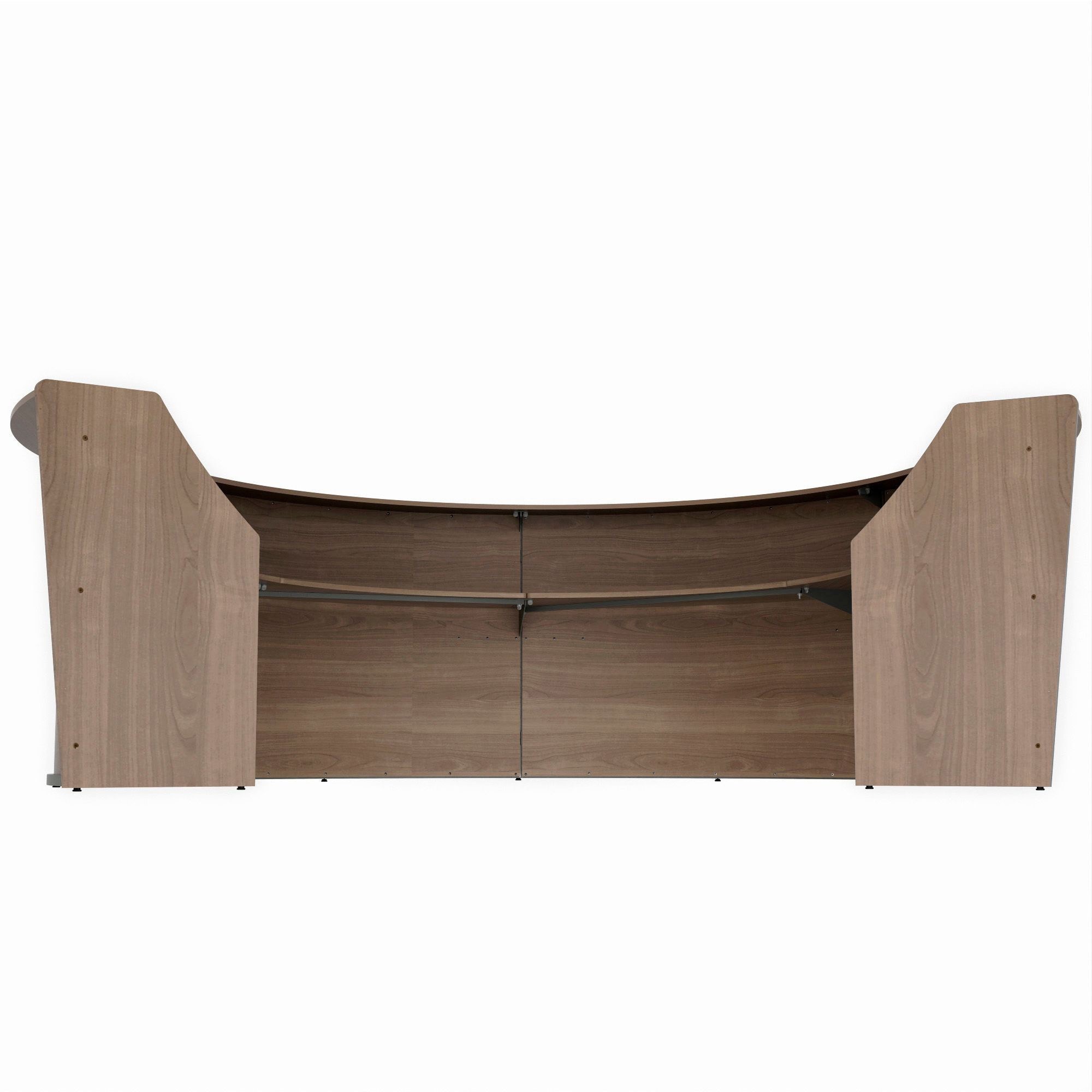 Linea Italia 4-Unit Curved Reception Desk