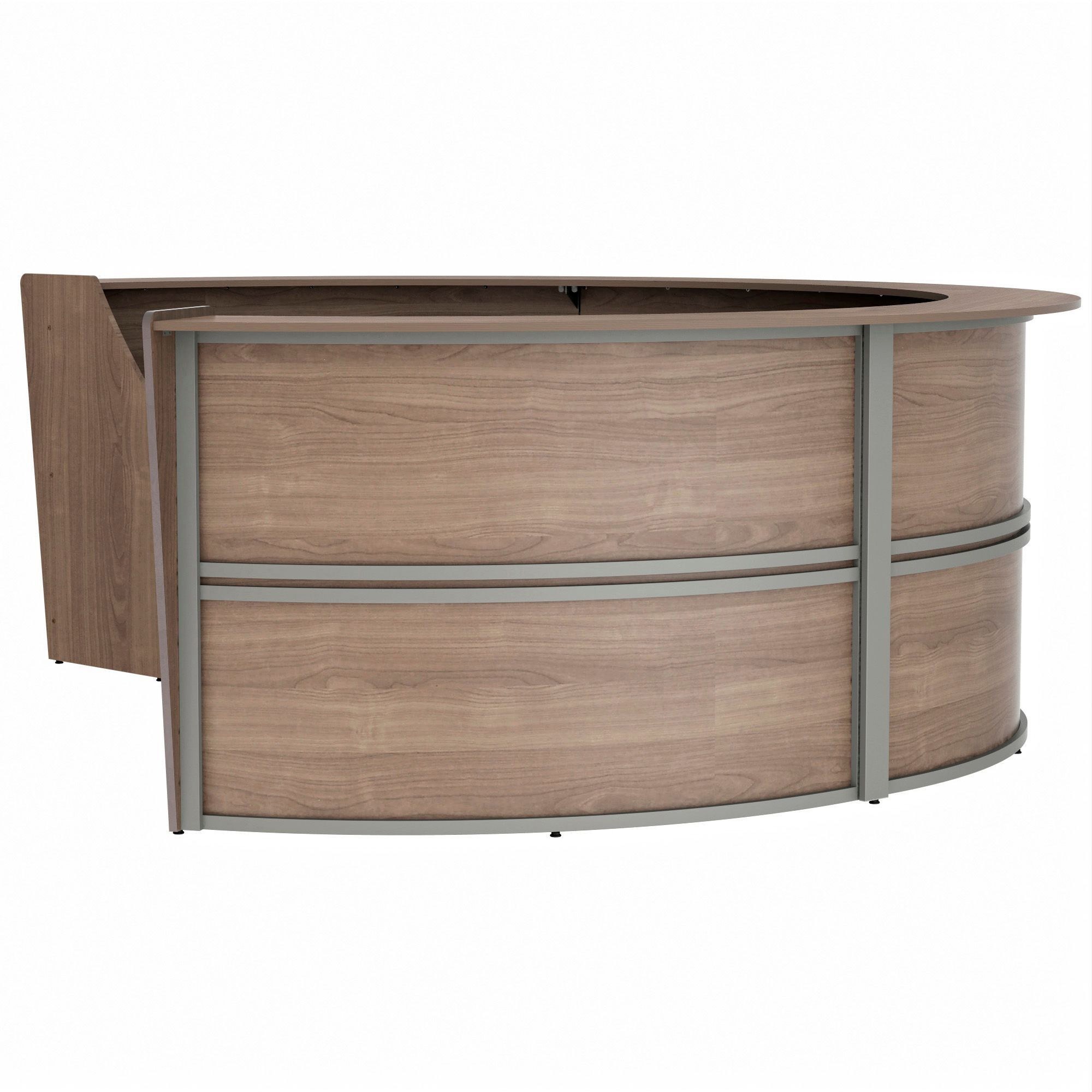 Linea Italia 4-Unit Curved Reception Desk