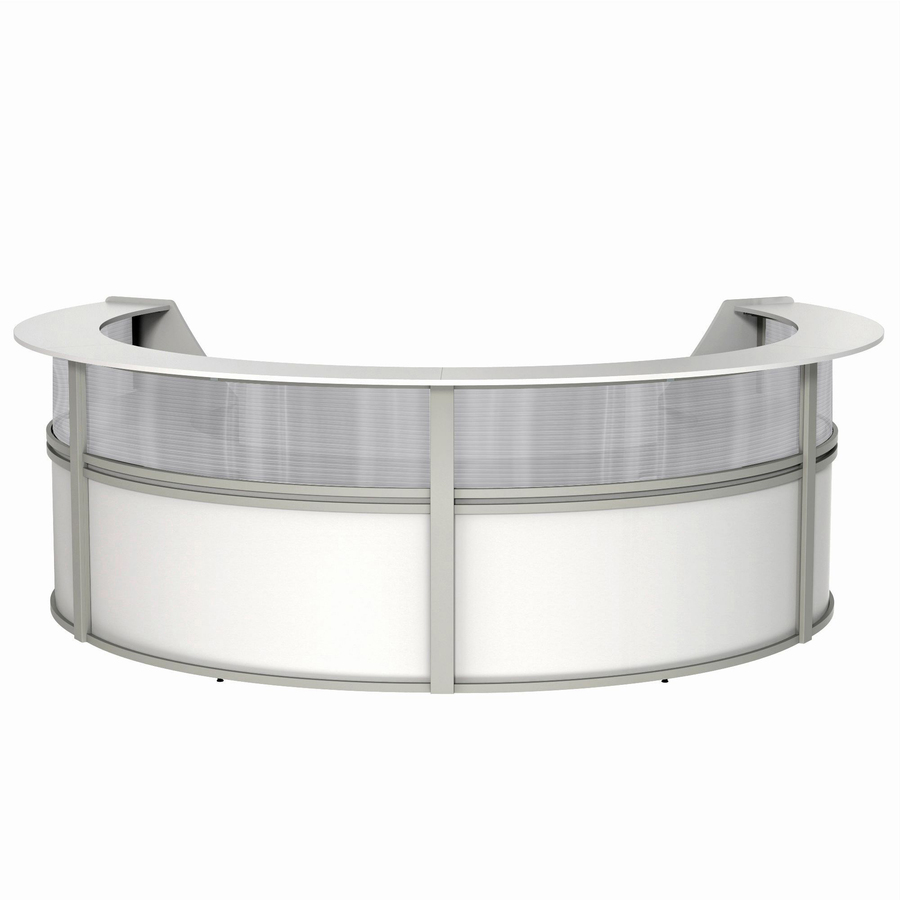 Linea Italia 4-Unit Curved Reception Desk