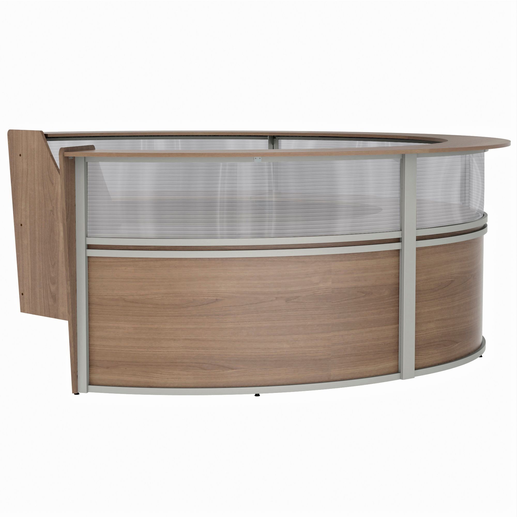 Linea Italia 4-Unit Curved Reception Desk