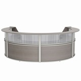 Linea Italia 4-Unit Curved Reception Desk