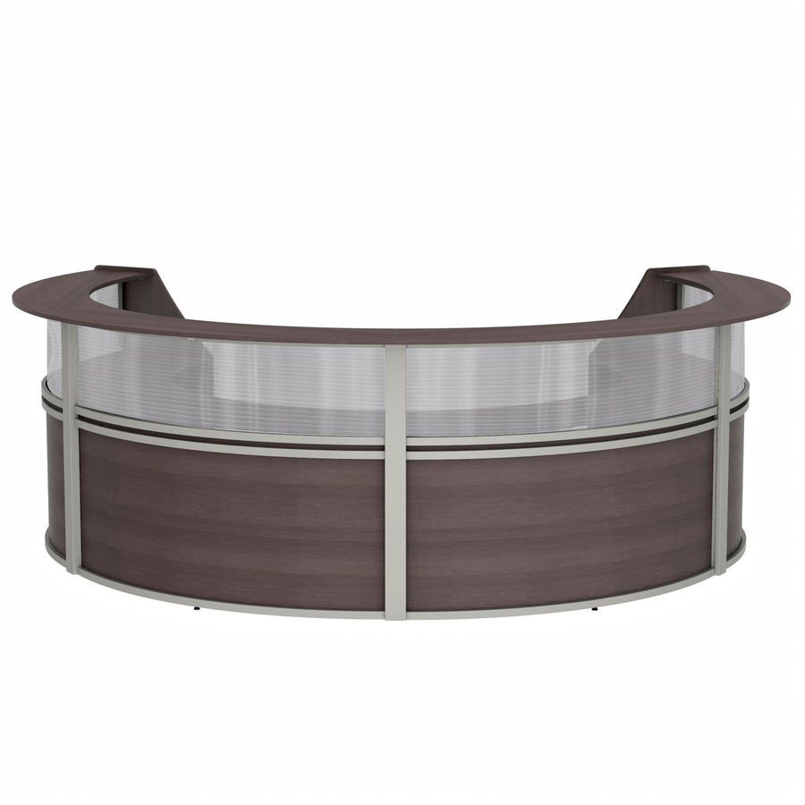 Linea Italia 4-Unit Curved Reception Desk