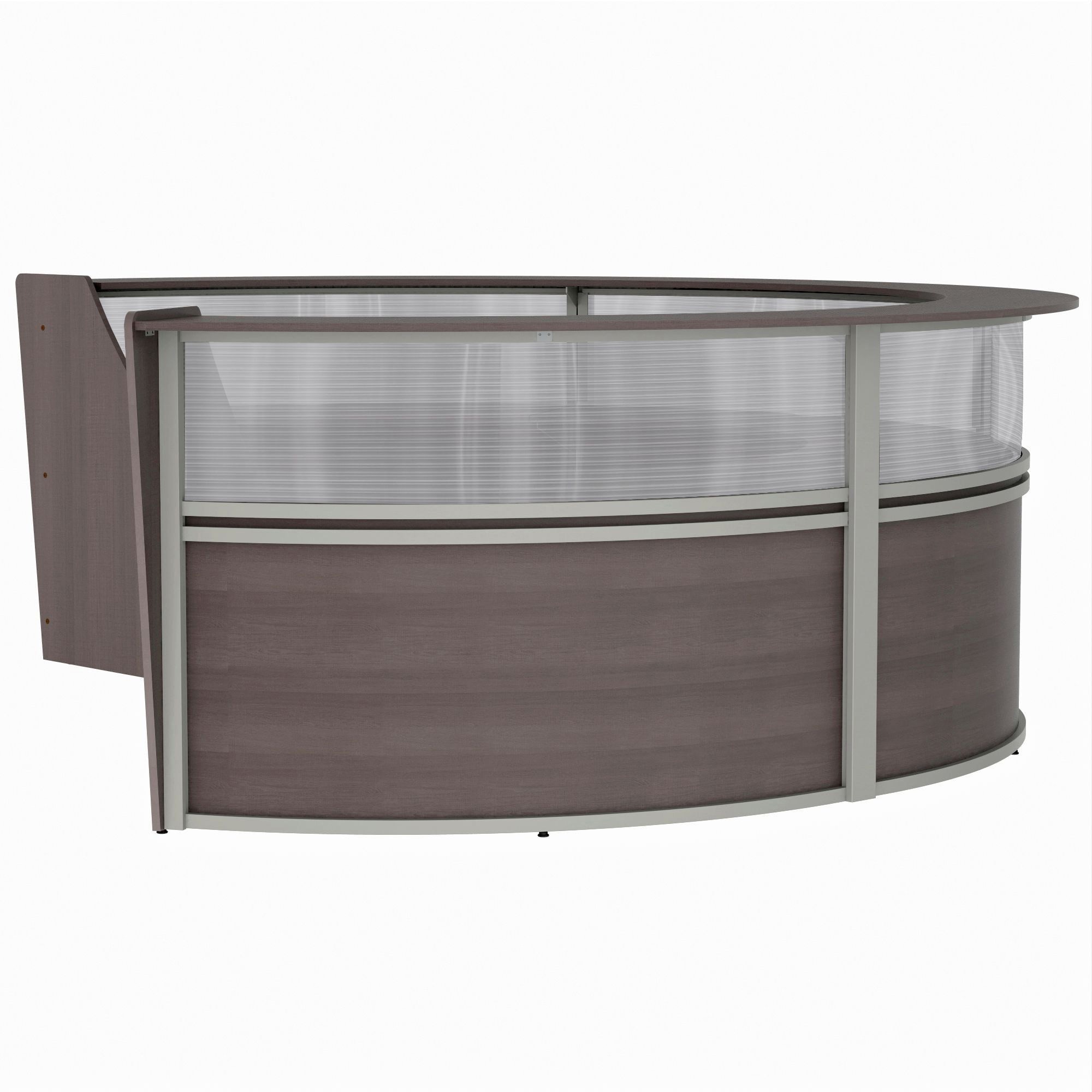 Linea Italia 4-Unit Curved Reception Desk