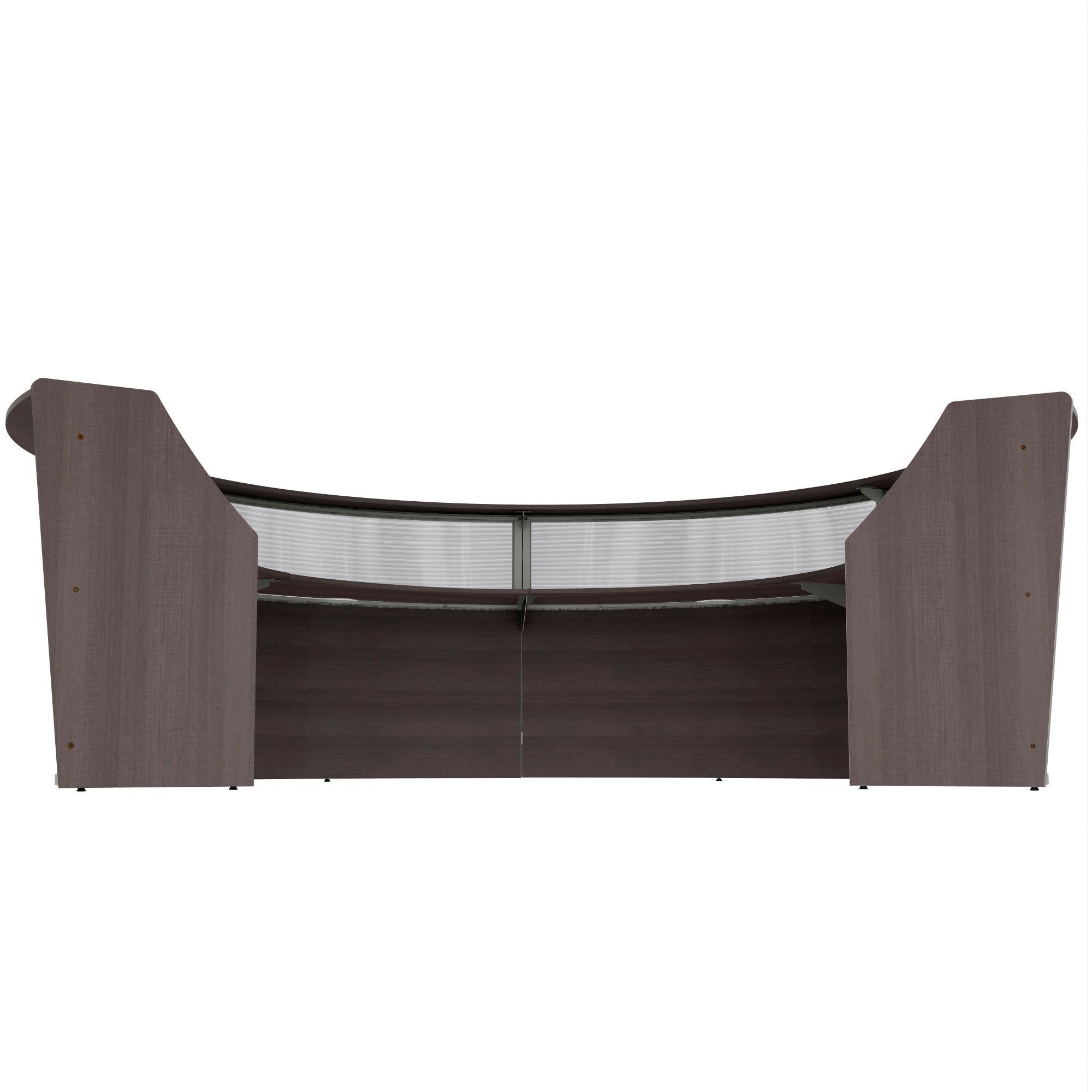 Linea Italia 4-Unit Curved Reception Desk